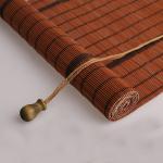 Woven Roman Bamboo Mat Rolling Curtain Easily Installed Shutter Outdoor 180