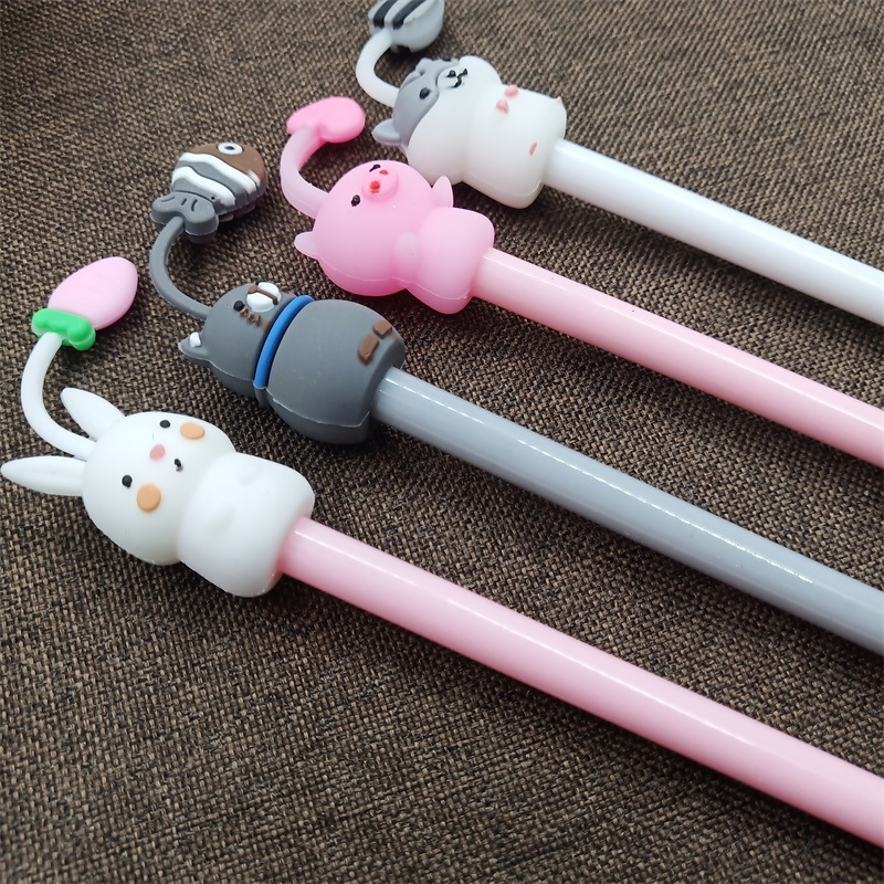 2.5g Gel Pen for Students Cute Pet Paradise Theme Water Pen Tentacles Cartoon Animal