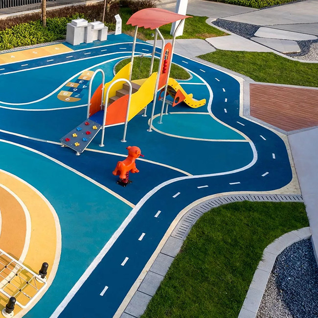 IAAF Standard Rubber Safety Tiles Natural Environmental Protection Rubber