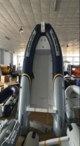 Quality Double Layer Aluminum Rib Boat , Ala350 4 Person Inflatable Boat In Hypalon wholesale