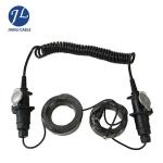 Male To Female 7 Pin Hidden Car Camera Extension Cable