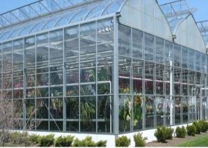 Quality Clear Agricultural Greenhouse , PE PC Plastic Film Greenhouse Customized Length wholesale