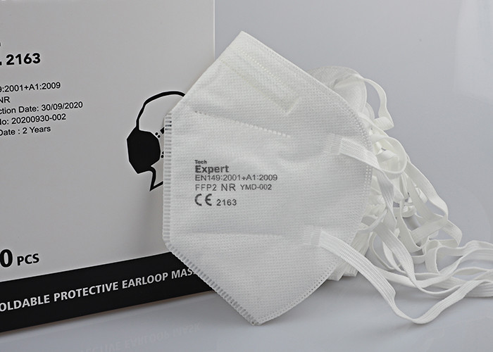 EN149: 2001 Non Sterile Cup Shape 5 Layer Face Mask