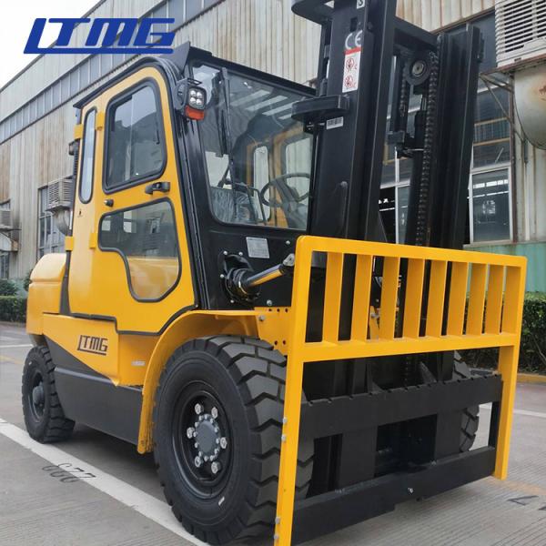 FD50 5 Ton Counterbalance Forklift Truck With Original Imported Japan Mitsubishi