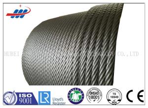 Quality Hot Dipped Galvanized Steel Wire Rope For Building , 19x7 Non Spin Wire Rope Cable wholesale