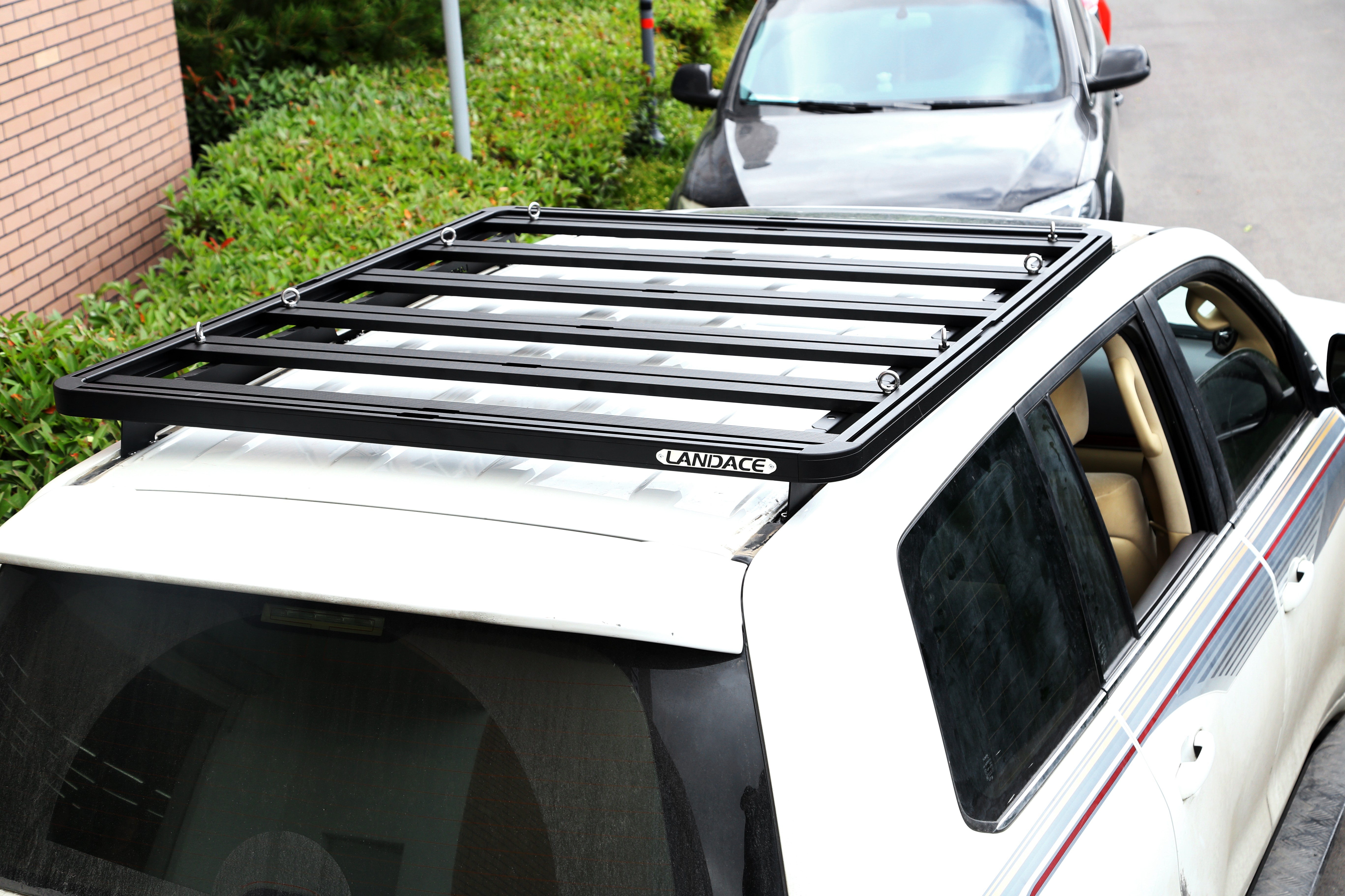 Aluminum Alloy Luggage Racks Heavy-Duty Exterior Accessories for Toyota Land Cruiser