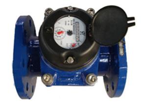 China Turbine Water Meter With Positive Displacement Mechanism Cast Iron DN125 Hot Water 90 ℃ on sale