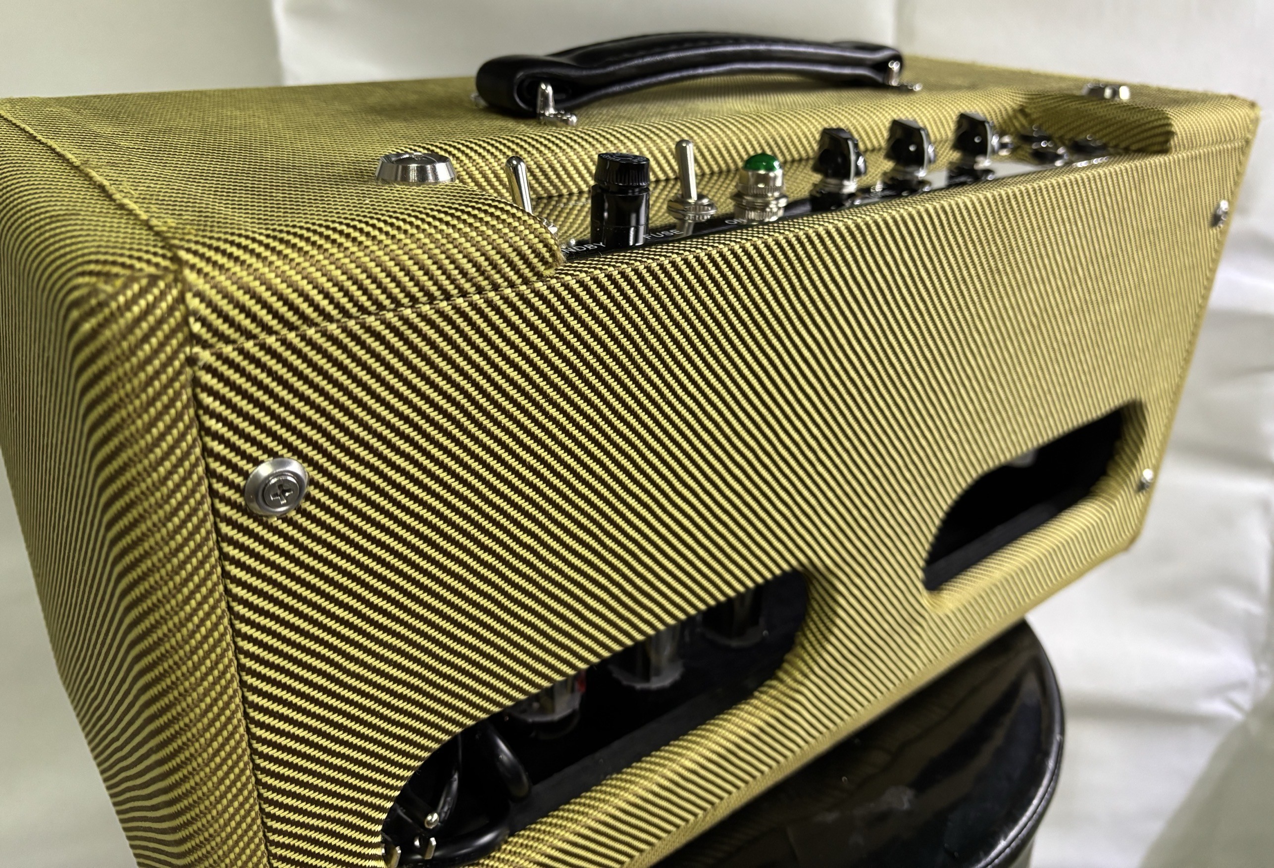2025 Tweedle Dee Deluxe 5E3 Classic Dumble Style Mods Tweed Head, Pure Handed with Eyelet Board, 6V6GT*2, 12AX7*2, 5Y3GT*1, Grand Amplifier, Accept