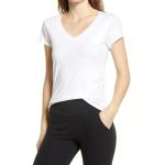 Wholesale Summer Blank Loose Fit Sexy V Neck Cotton Women Ladies Short Sleeve T