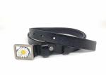 Cow Hide Daissy 23mm Width Ladies Buckle Belt