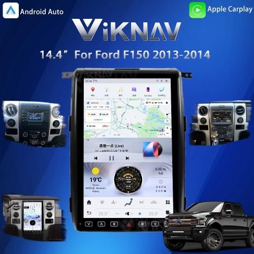 Cheap VIKNAV 14.4 " Android Car Radio For Ford F150 2013-2014 Carplay Android Auto for sale