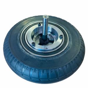 Quality Tread High Torque AGV Spare Parts Solid rubber Planetary AGV Gearbox Wheels wholesale