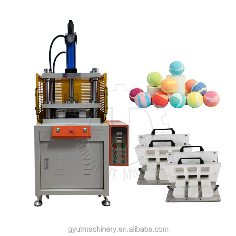 Revolutionize Your Bath Bomb Business with Pneumatic Press Mineral Salt Block Machine