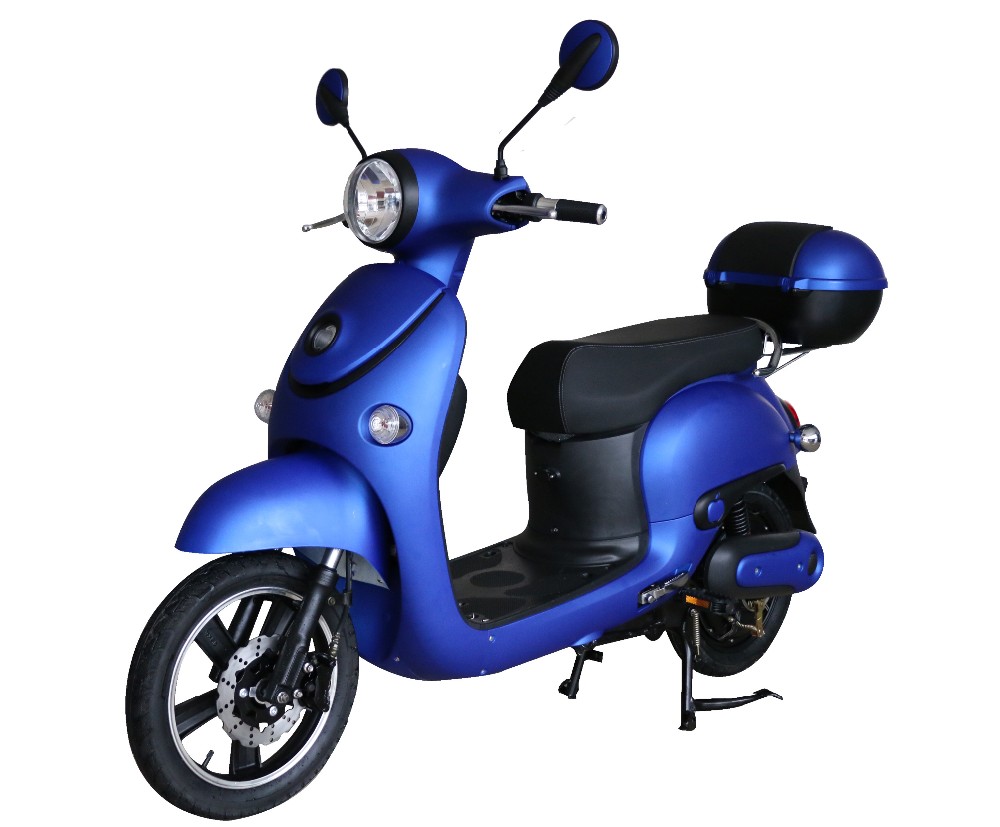 LCD Display Electric Scooter with Pedal Assist and 48V Steel Frame