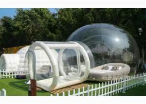 Quality PVC Inflatable Transparent Bubble House Tent For People Have A Camping In Outdoor wholesale