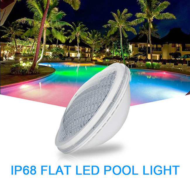 Plastic Par 56 LED Pool Light Waterproof RGB Switch ON / OFF Control