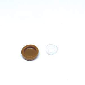 Quality Dome Insulated Plastic Screw Caps Anti UV Color Matching wholesale