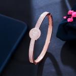 Beautiful Rainbow CZ Crystal Bracelets Bangle for Women Fashion Bracelets Bangle