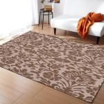 Checkered Bathroom Bedroom Floor Carpets European Style Nonslip