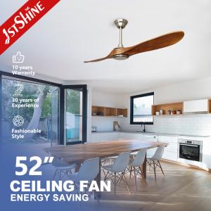 Quality 5 Speeds Low Noise DC Motor Ceiling Fan With 2 Solid Wood Blades wholesale