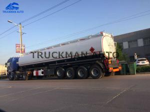 Quality 50m³ 4 Axles Oil Tank Trailer China Best Brand Manufacturer 3-7 Compartments wholesale