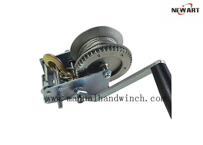 Capacity 1135kg Manual Hand Winch Anchor With Cable Agriculture Greenhouse