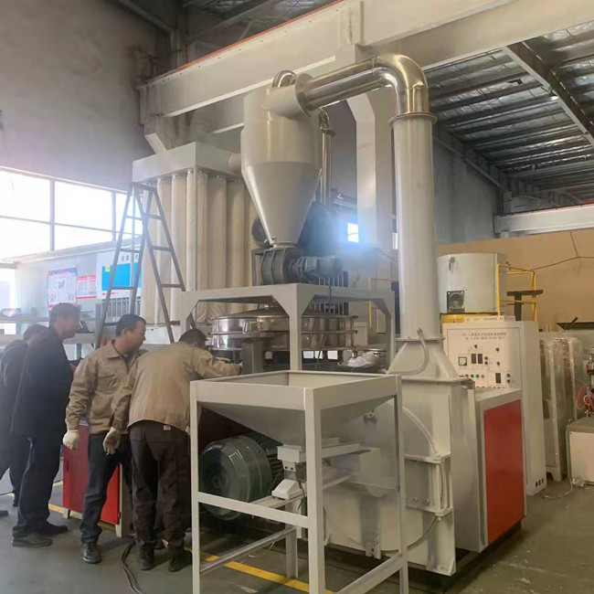 120 Meshes PVC Milling Pulverizer Machine Water Cooling High Capacity