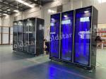 Commercial Upright Showcase Glass Door Display Beer Refrigerator Cooler
