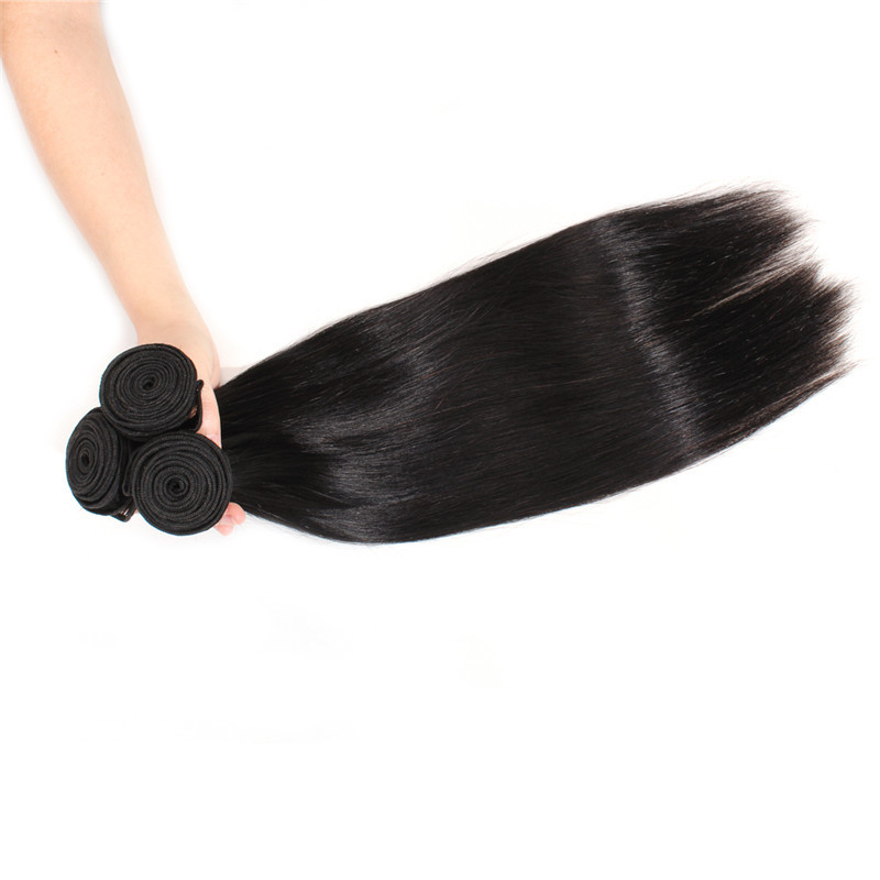 836 Inches Natural Color Silky Straight Cuticle aligned N100% virgin real malaysian hair weft