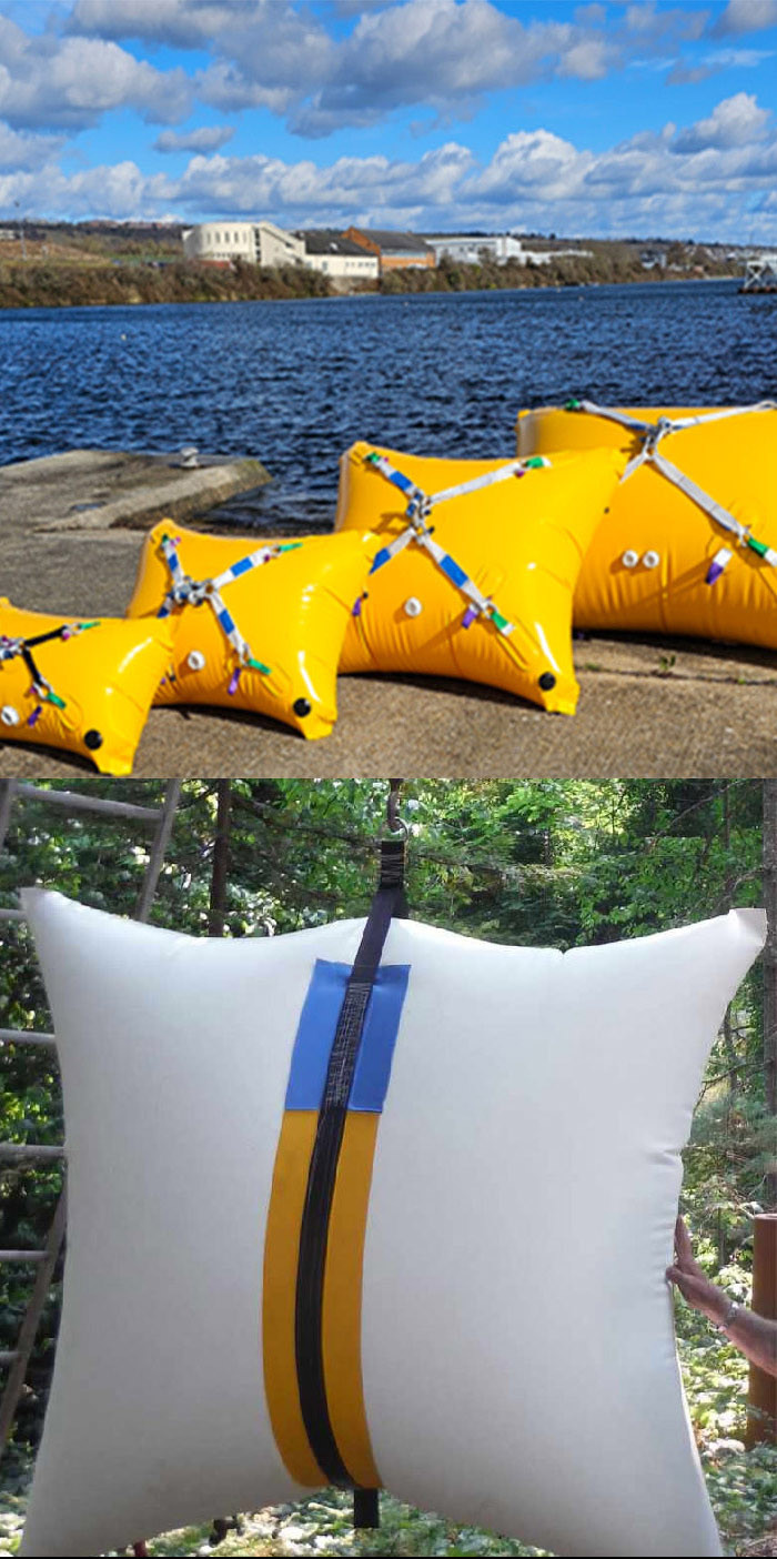 Heavy Duty Flotation Pillow Enclosed Buoyancy Air Lift Bags
