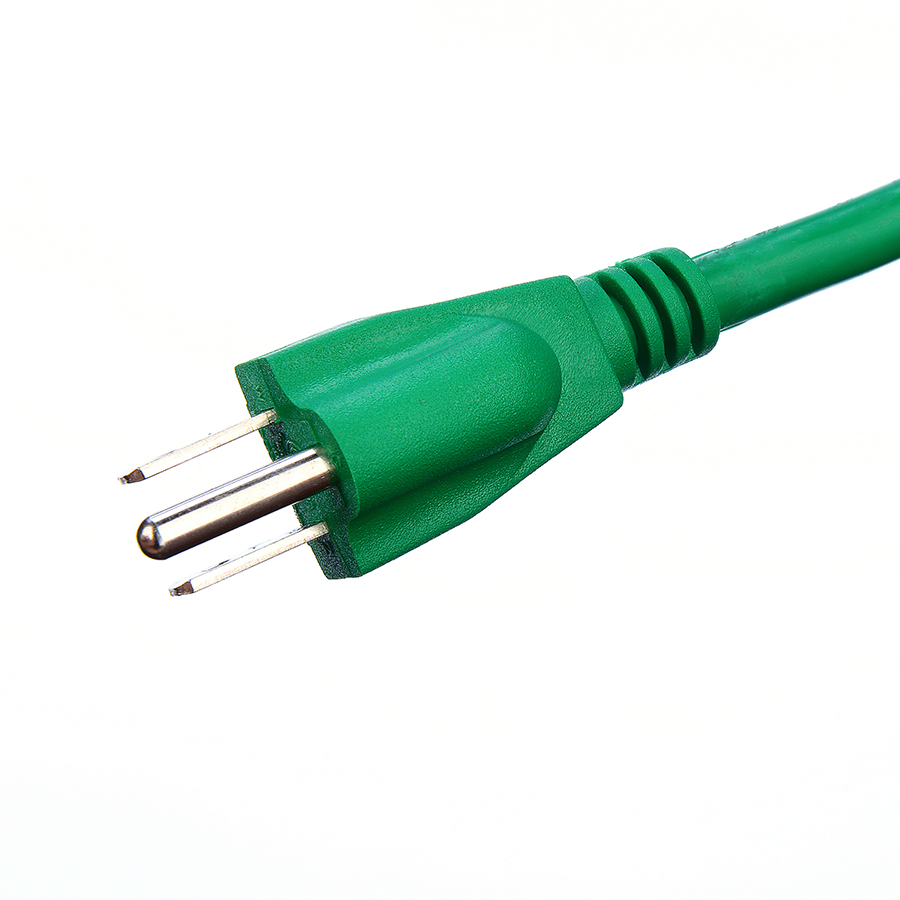Green Waterproof American Standard 3 Pin Green ETL Heavy Duty Extension Cord Home Appliance IP level IP11