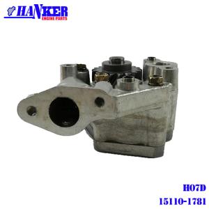 Quality High Performance Hino Engine Oil Pump For H07D 15110-1781 wholesale