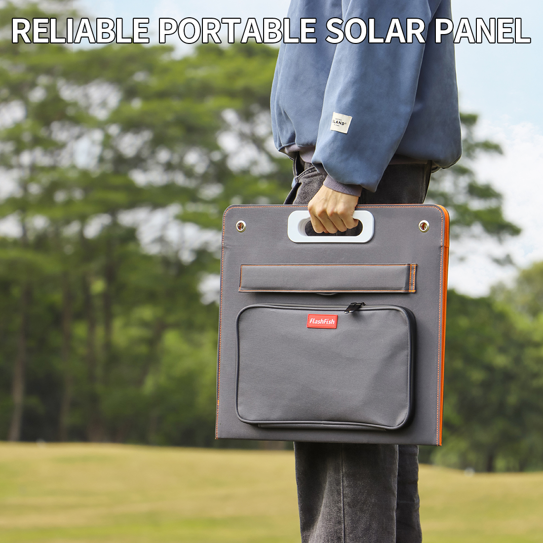 FF Flashfish Foldable 200w Solar Panel 60W Foldable Solar Panel Weather Proof