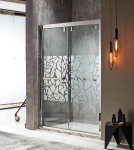 Quality Tempered Glass Sliding Door Shower Room Self Contained Shower Cubicle wholesale