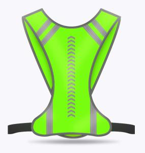 Quality Reflective Vest Running Vest Safety Guide Reflective Clothing Emergency Guidance Clothing Cycling Protective Clothing wholesale