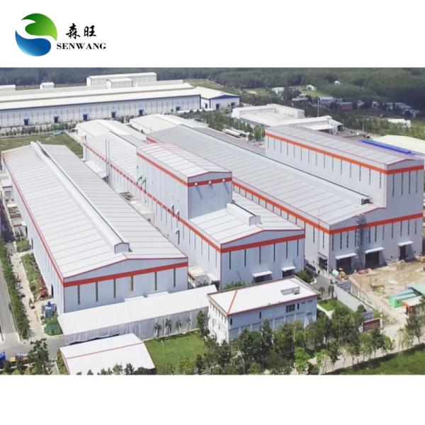 Metal Steel Buildings Fast Assembling Windproof H Steel Structure Office