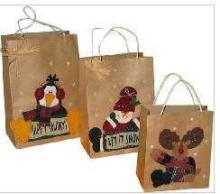 Quality paper shopping bag xmas paper bag christmas gift paper bag fashion paper bag wholesale