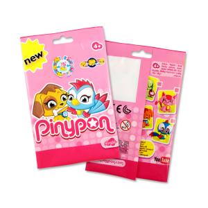Quality Custom printing heat seal customized color little things plastic bags with hanging hole OPP gift jewelry packaging bags wholesale
