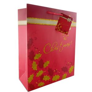Quality Christmas Paper Gift Bags Most Popular in UK wholesale