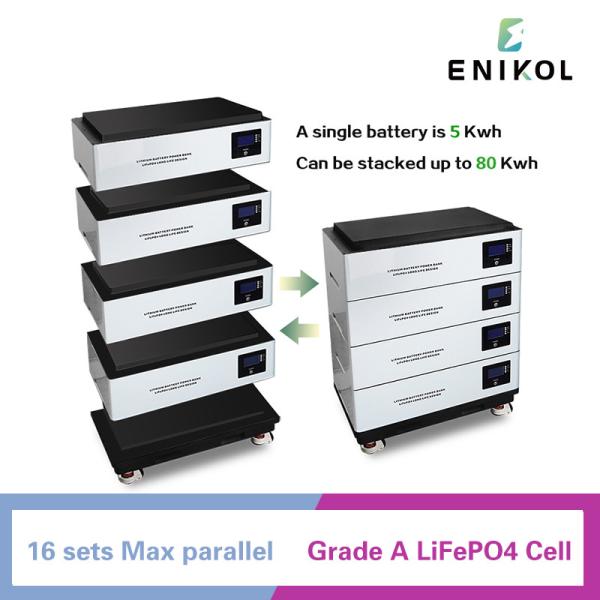 48V 100ah Lithium Battery 51.2v 10kwh 20kwh 30kwh Energy Storage Lifepo4 Pack