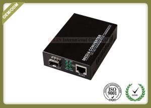 Quality Gigabit 10/100/1000M Fiber Optic Media Converter with SC or SFP Port with 20~80km wholesale
