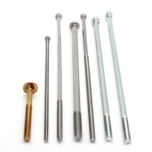 Quality Customizable Size M8 Pan Head Stainless Steel Machine Screw 100mm Elongated wholesale