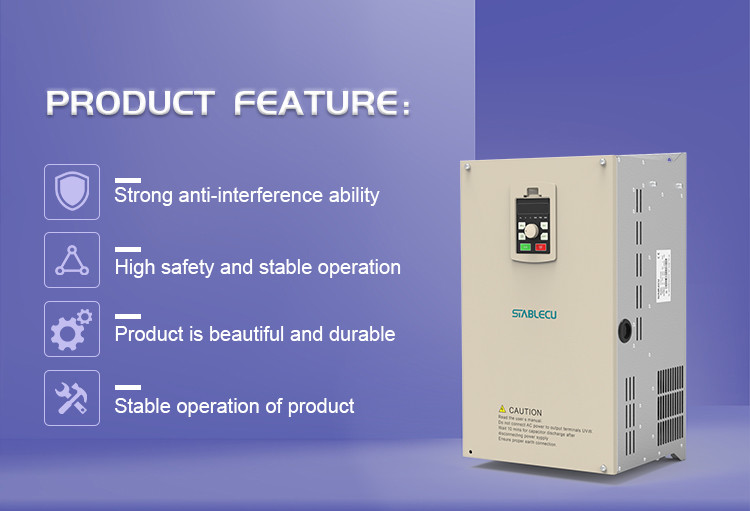 AC Motor Three Phase Frequency Inverter , 22KW Vector Frequency Converter