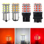 Long Lasting White LED Turn Signals For Cars 12V Aluminum Alloy Body White