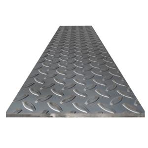 Quality Traffic Hot Rolled Astm Q235 6mm Steel Chequered Plate wholesale
