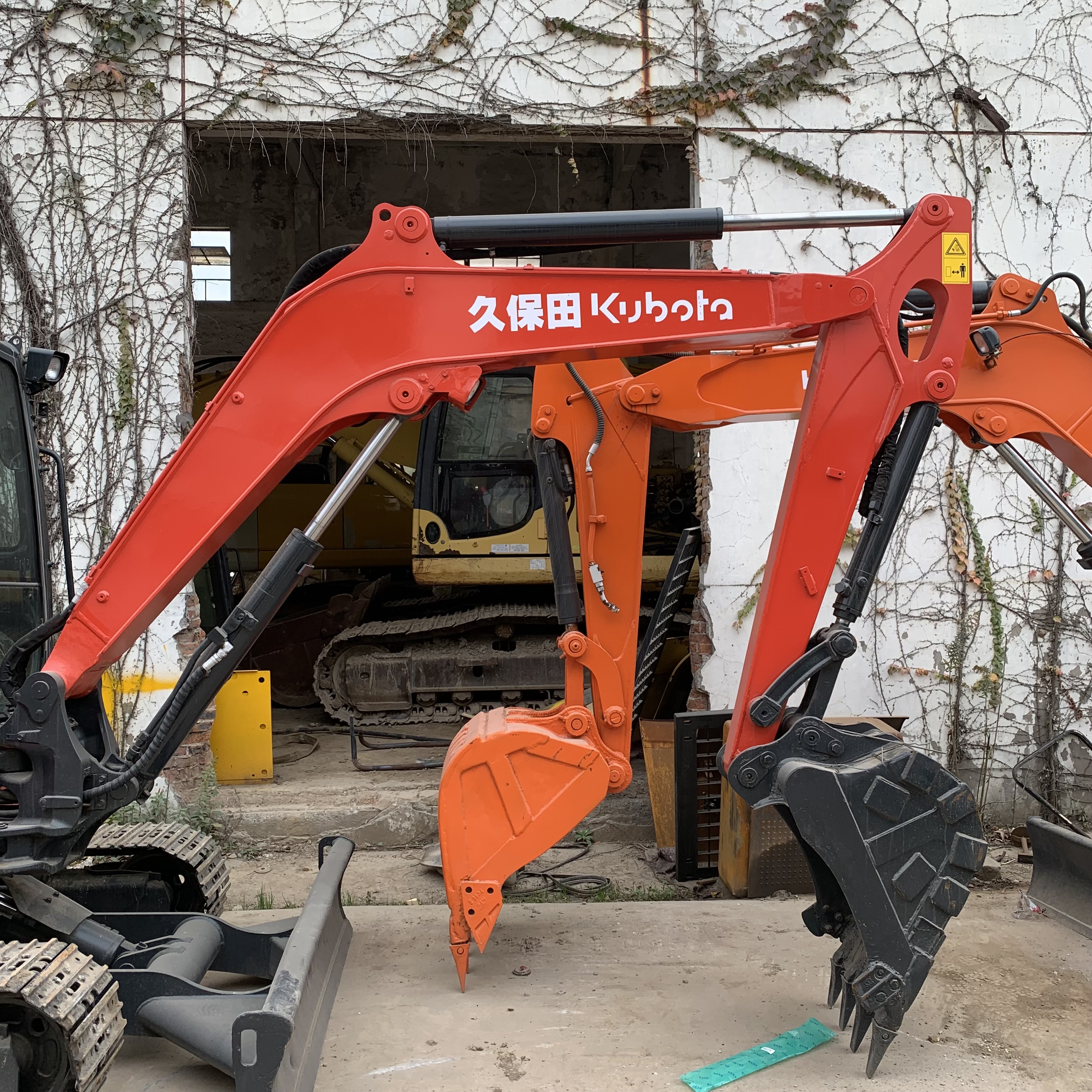 90% Japan Used Mini Excavator Kubota KX 163 with Low Fuel Consumption