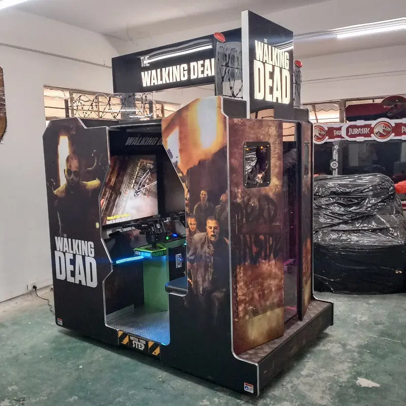 Walking Dead Gun Hunting Arcade Simulator Amusement Coin Operated Game Machine