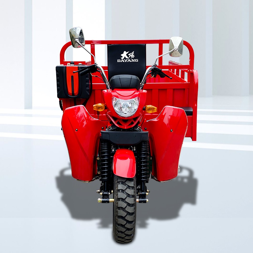 1200kg Loading Capacity Air Cooled Three Wheel Cargo Motorcycle with Shaft Transmission