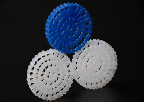 Cheap Sewage Treatment Plastic Filter Media MBBR HDPE biomover large 1200 m2/m3 Surface Area IFAS equipment for sale