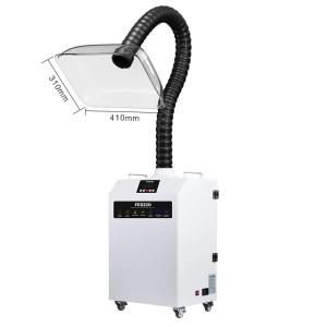 Quality Mobile FES220 220W Nail Salon Fume Extractor With 410mm Square Silicone Cover wholesale